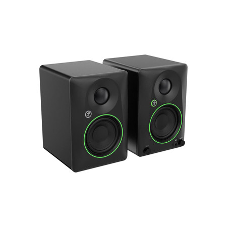 Mackie CR3.5 3.5" Creative Reference Powered Studio Monitors with Tone Control, Pair, Black