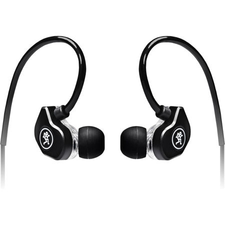 Mackie CR-Buds+ Dual Dynamic Driver Professional Fit Earphones with Mic and Volume Control