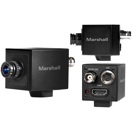 Marshall Electronics CV505-MB 3G-SDI/HDMI Camera, 3.7mm Lens, 29.97/59.94 FPS