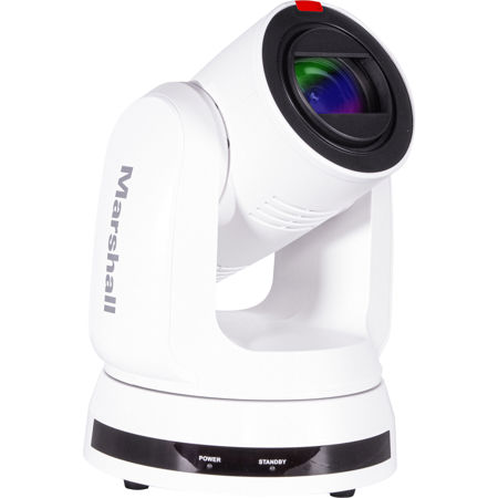Marshall Electronics CV730 8.5MP 4K UltraHD 12G-SDI/HDMI2.0/IP 30x PTZ Camera, White