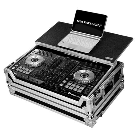 Marathon Universal Midi Case with Laptop Shelf for Large Format Pioneer DDJ-SX, XDJ-R1, Numark Mixdeck Quad Controllers