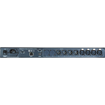 Marani Dpa4448qrt 4 Input And 4 Output Speaker Management System With Matrix Mixer, 20hz-20khz Frequency Response