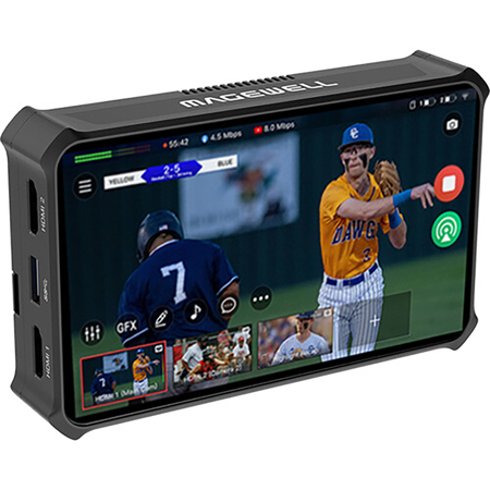 Magewell Director Mini 5.44" Compact All-In-One Live Streaming Monitor and Recorder