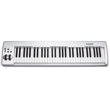 M-Audio Keystation 61es 61-Key Semi-Weighted USB MIDI Controller