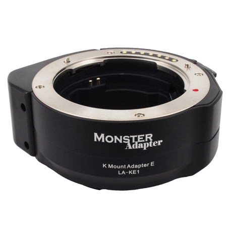 Monster Adapter LA-KE1 Pentax K Lenses to Sony E Mount Camera Autofocus