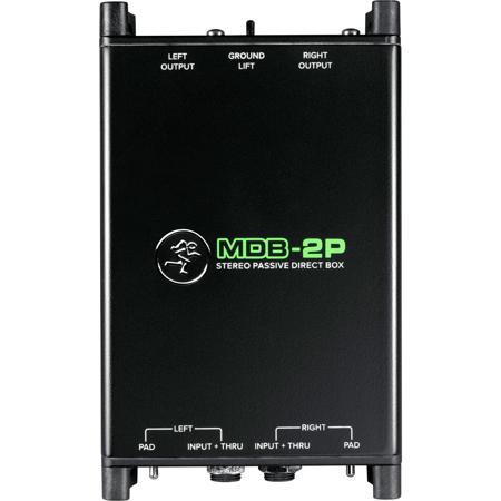 Mackie MDB-2P, Passive Stereo Direct Box