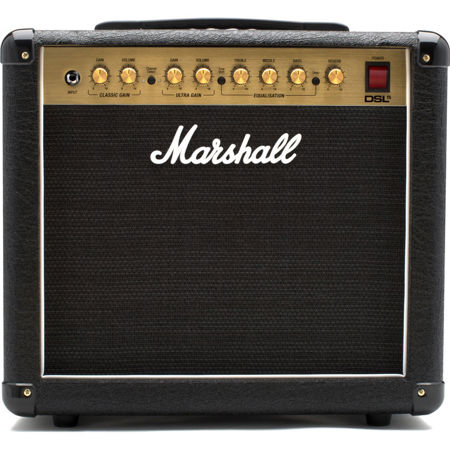 Marshall DSL5CR 2-Channel 5W Valve Combo Amplifier with 1x 10" Speaker, Reverb