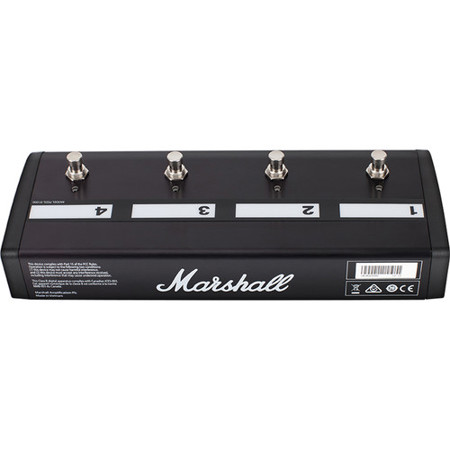 Marshall 4-Way Footswitch for JVM2 Series 2-Channel Amplifier
