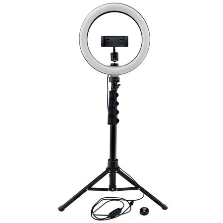 Mackie mRING-10 - 10" 3-Color Ring Light Kit with Stand and Remote