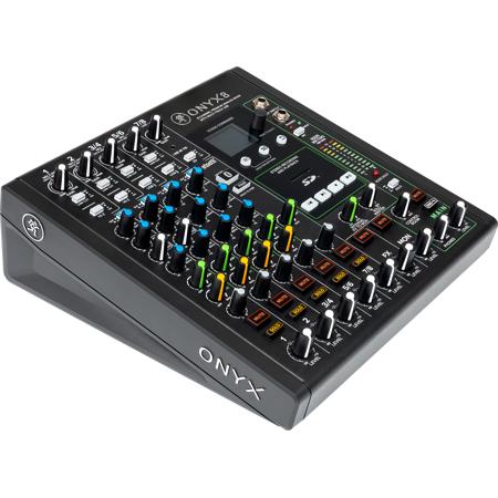 Mackie Onyx 8-Channel Premium Analog Mixer with Multi-Track USB
