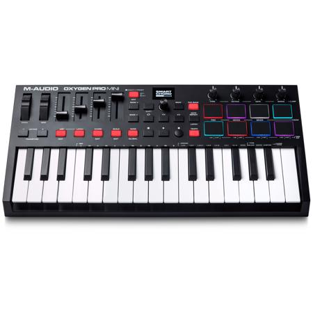 M-Audio Oxygen Pro Mini 32-Mini-Key USB Powered MIDI Controller w/Smart Controls