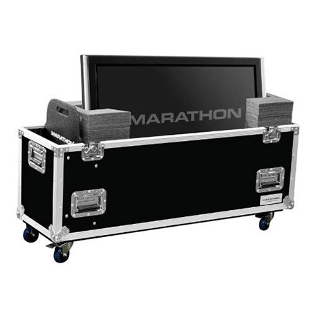 Marathon Flight Road Universal Case with Casters for Plasma 63" Monitors