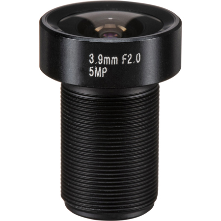 Marshall Electronics V-5500 1/2" 5MP 3.9mm M12-Mount Visible/IR Corrected Lens