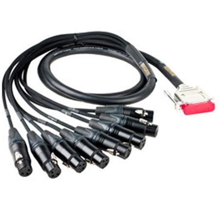 Marshall Electronics 5' DB25 to XLR Female 8-Channel Analog Audio Input Cable