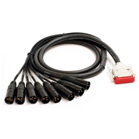 Marshall Electronics 5' DB25 to XLR Male 8-Channel Analog Audio Ouput Cable