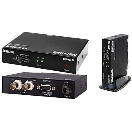 Marshall Universal Digital HDSDI / SDI to Analog HD / SD Converter. #BC0909DA
