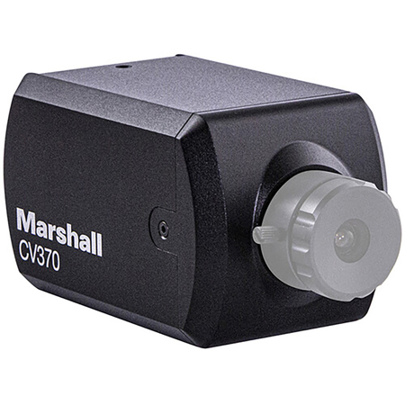 Marshall Electronics CV370 2.13MP FHD NDI|HX3/HDMI/SRT Compact POV Camera, Black