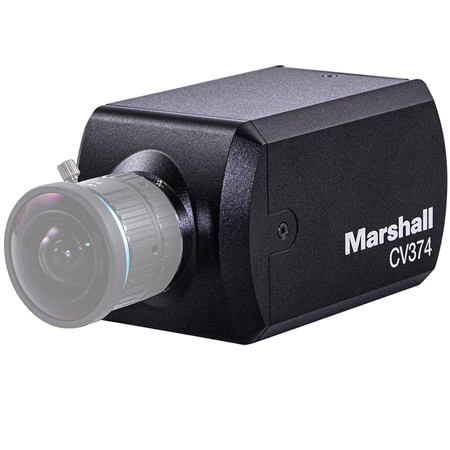 Marshall Electronics CV374 8.46MP 4K Ultra HD NDI|HX3/HDMI/SRT POV Camera, Black