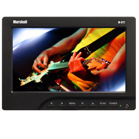 Marshall M-CT7 7" Camera Top Field Monitor with Nikon EN-EL15 Battery Plate