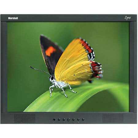 Marshall Electronics Marshall MLYNX17RM 17 Lynx A/V 5:4 LCD Monitor, S-Video