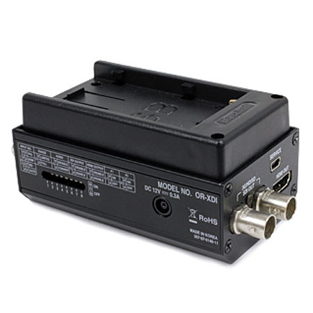 Marshall Electronics Cross Converter with Panasonic PV Battery Plate