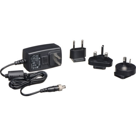 Marshall Electronics 12 VDC 2.0A Universal Power Adapter with Lock