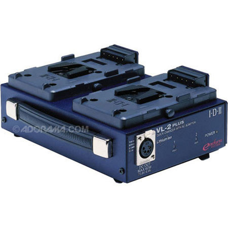 IDX VL-2 Plus 2-Channel Multi-Format V-Mount Charger