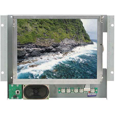 Marshall Electronics 10.4" Active Matrix Color LCD Panel with Front White Panel and Composite Video, S-Video Inputs