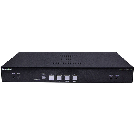 Marshall Electronics VMV-402-3GSH 4x1 3G-SDI Quad Multiviewer Video Switcher