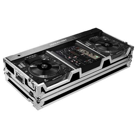 Marathon Flight Road Coffin Case for 2x Large Format Denon SC3900 CD Players Plus 10" Mixer