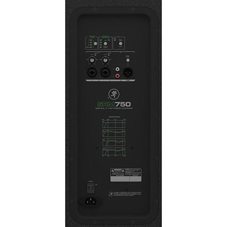 Mackie SRM750 15" High-definition Powered Loudspeaker, Dual