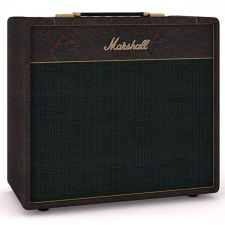 Marshall Studio Vintage SV20C 20W 1x10" All-Valve Plexi Combo Amp, Snake Skin