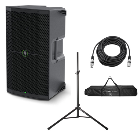 Mackie Thump212 12" 1400W Powered PA Loudspeaker, with Stand & XLR Cable