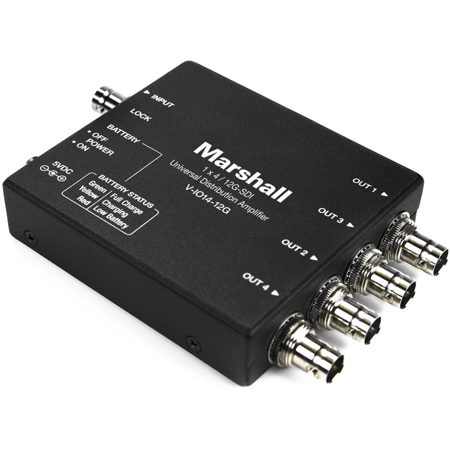 Marshall Electronics 12G-SDI 1x4 Universal Distribution Amplifier