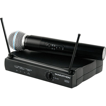 Marathon MA-WM59 Single Channel VHF Wireless Handheld System