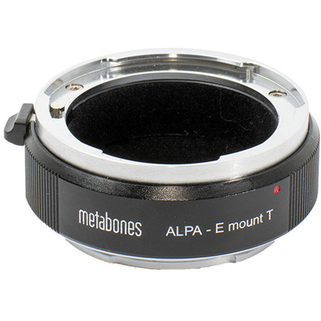 Metabones Alpa Lens to Sony NEX E-Mount Camera T Adapter, Black