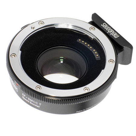 Metabones Canon EF Lens to Blackmagic 2.5K Cinema Camera T Speed Booster Adapter, Micro 4/3 Mount, Black Matte