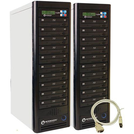 Microboards Technology Microboards 20-Drive Daisy-Chainable Blu-ray Duplicator