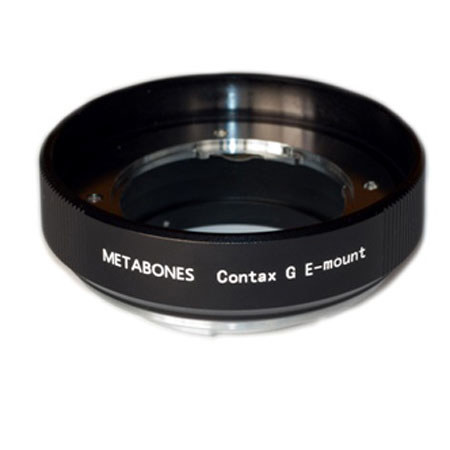 Metabones Contax G Lens to Sony NEX Adapter, Black