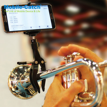 Mobile-Catch Black Edition Pro Lightweight Clamp for Cameras, Mobile Devices