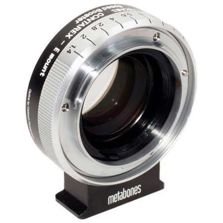 Metabones Contarex Lens to Fuji X Speed Booster, Chrome