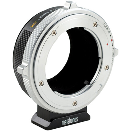 Metabones Contax Yashica CY Lens to Sony E-Mount T CINE Adapter, Black Matte