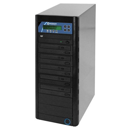 Microboards Technology CopyWriter DVD PRM-516 Duplicator with 5 Recording Drives