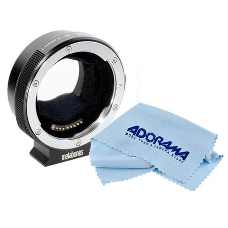 Metabones Mark IV Adapter for Canon EF Lens to Sony E-Mount Camera W/Microfiber