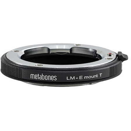 Metabones Leica M Lens to Sony E-Mount Camera T Adapter III, Black Matte