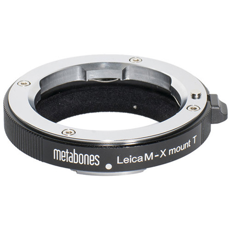 Metabones Leica M Lens to Fujifilm X-Mount Camera T Adapter, Black