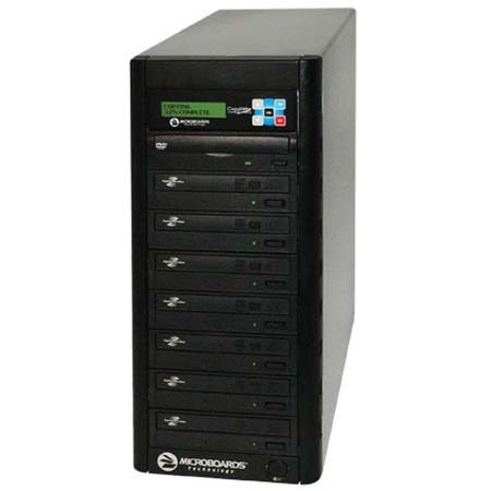 Microboards CopyWriter LightScribe 1-7 Stand Alone DVD/CD Duplicator #DVDPRM