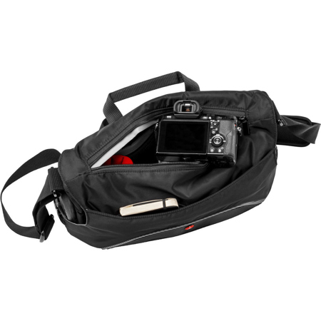 Manfrotto Small Active Advanced Pixi Messenger Bag for Mirrorless, Black