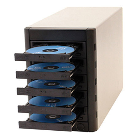 Microboards Technology Microboards Multi-Writer DVD Tower, PC Direct to 5 Drives