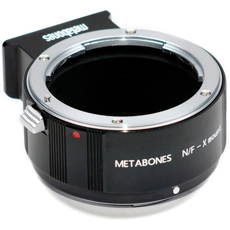 Metabones Nikon F Lens to Fujifilm X-Mount Camera T Adapter, Black Matte